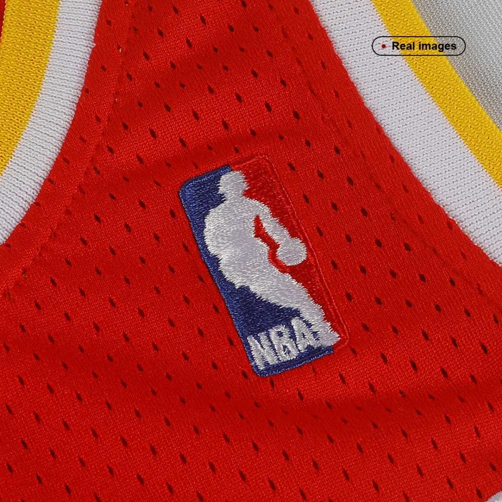 Men's Houston Rockets Hakeem Olajuwon Throwback Red 1993-94 Hardwood Classics Swingman Jersey-Pro Kit Vault | Brand New 26/27 Sports Jerseys